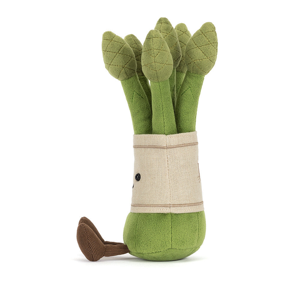Amuseables Asparagus Plush - Soft Novelty Vegetable Toy