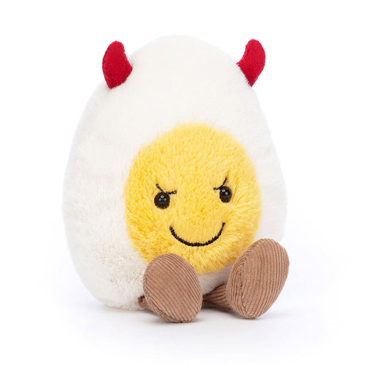 Amuseables Devilled Egg - Soft Novelty Toy | Wobblepaws