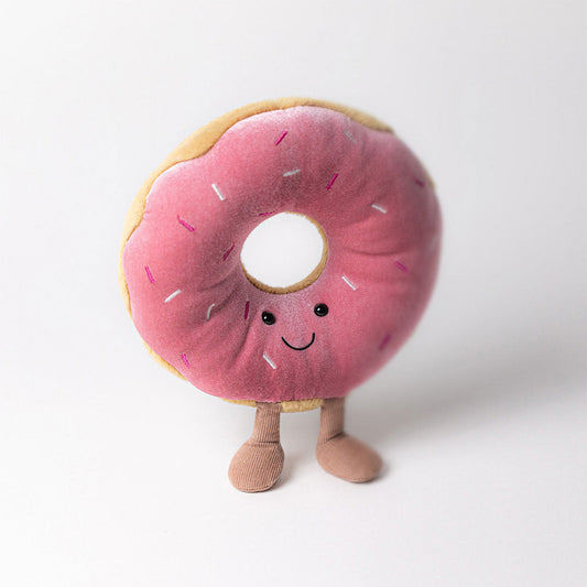 Amuseables Doughnut - Soft Novelty Food Toy | Wobblepaws