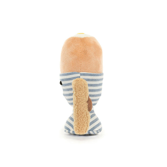 Amuseables Eggetha Egg & Lance Soldier - Soft Novelty Toy | Wobblepaws