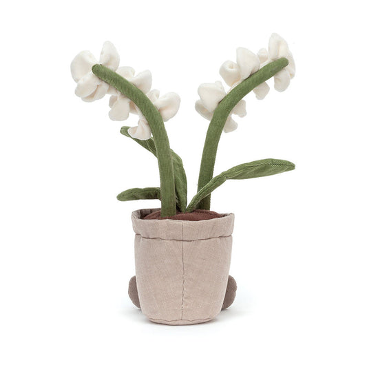 Amuseables Cream Orchid - Soft Novelty Toy | Wobblepaws