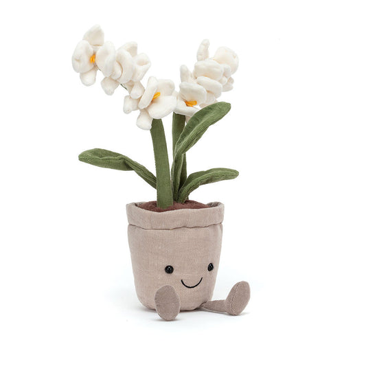 Amuseables Cream Orchid - Soft Novelty Toy | Wobblepaws