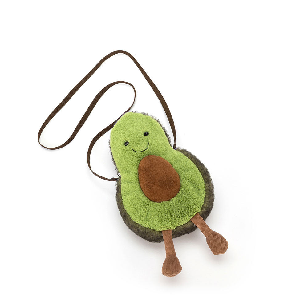 Amuseables Avocado Bag - Soft Plush Novelty Bag | Wobblepaws