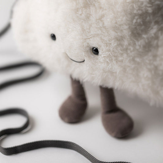 Amuseables Cloud Bag - Soft Plush Novelty Bag | Wobblepaws