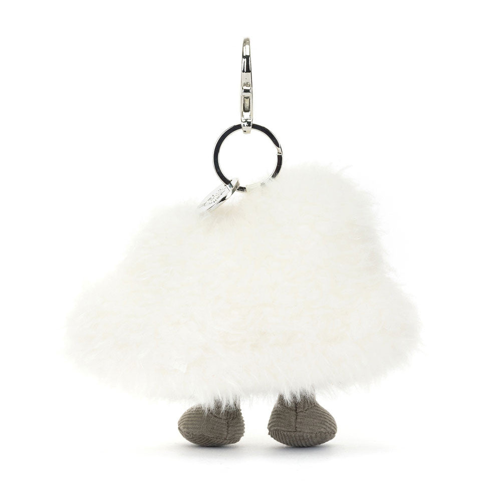 Amuseables Cloud Bag Charm - Soft Plush Keychain | Wobblepaws
