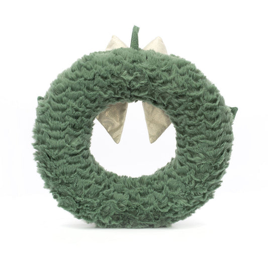 Amuseables Gold Wreath - Soft Festive Toy | Wobblepaws