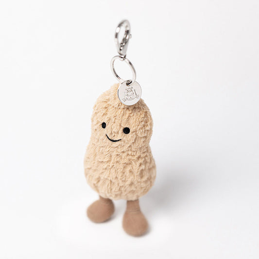 Amuseables Peanut Bag Charm – Plush Accessory
