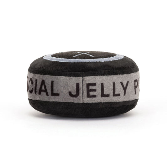 Amuseables Sports Ice Hockey Puck Plush Toy