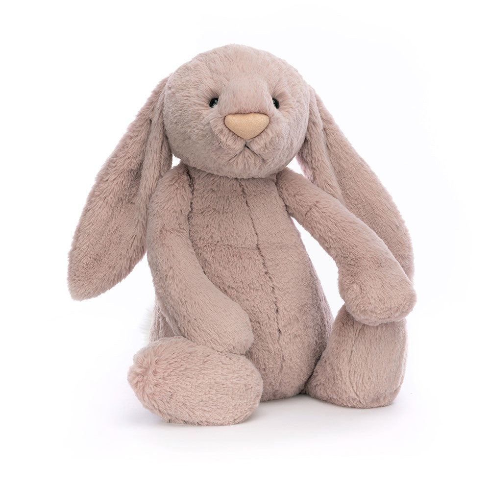 Bashful Luxe Bunny Rosa - Soft Stuffed Rabbit | Wobblepaws