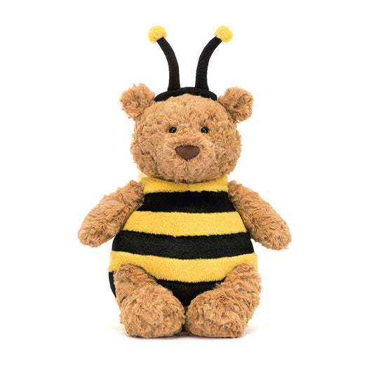 Bartholomew Bear Bumblebee - Soft Novelty Toy | Wobblepaws