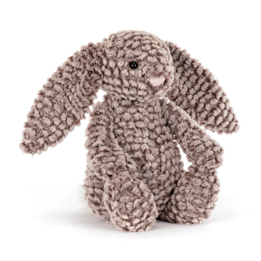 Bashful Luxe Bunny Pine - Soft Stuffed Rabbit | Wobblepaws