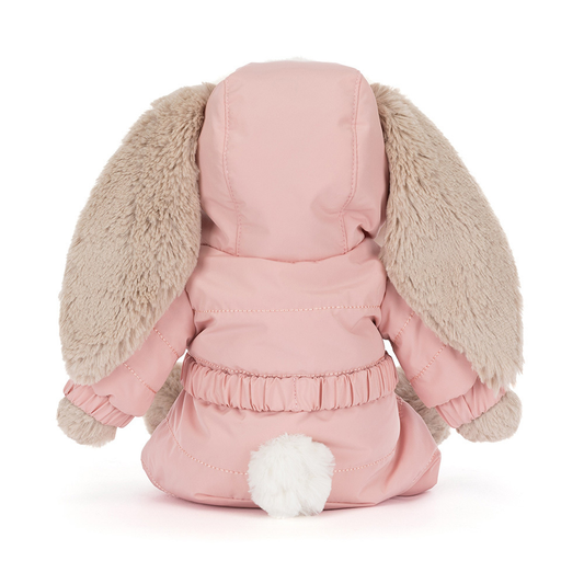 Bashful Bunny Snow Suit - Soft Novelty Toy | Wobblepaws