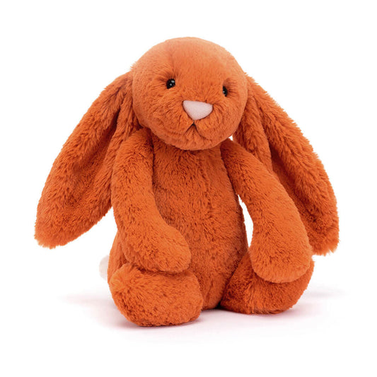 Bashful Tangerine Bunny - Soft Stuffed Rabbit | Wobblepaws