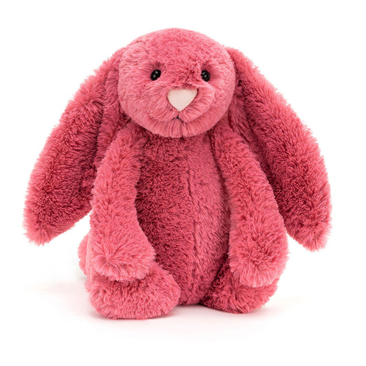 Bashful Cerise Bunny - Soft Stuffed Rabbit | Wobblepaws