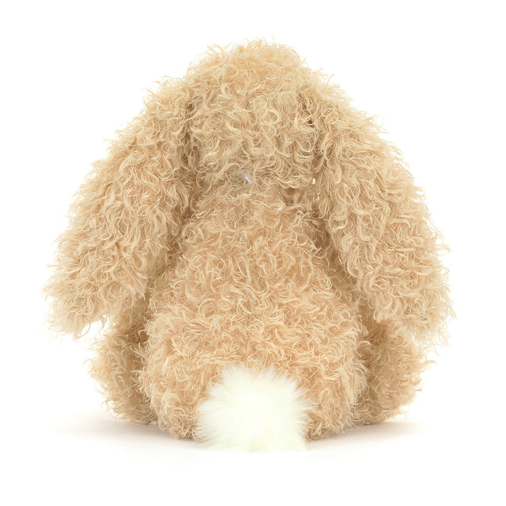 Bashful Luxe Bunny Curly - Soft Stuffed Rabbit | Wobblepaws