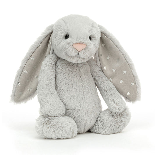 Bashful Shimmer Bunny - Soft Stuffed Rabbit | Wobblepaws