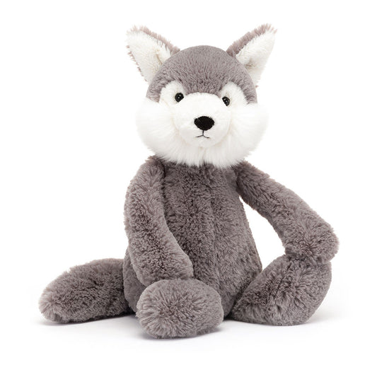 Bashful Wolf - Soft Stuffed Animal | Wobblepaws