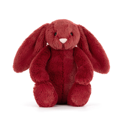 Bashful Redcurrant Bunny - Soft Stuffed Rabbit | Wobblepaws