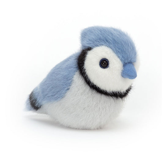 Birdling Blue Jay - Soft Stuffed Animal | Wobblepaws