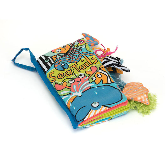 Sea Tails Book - Fabric Storybook | Wobblepaws
