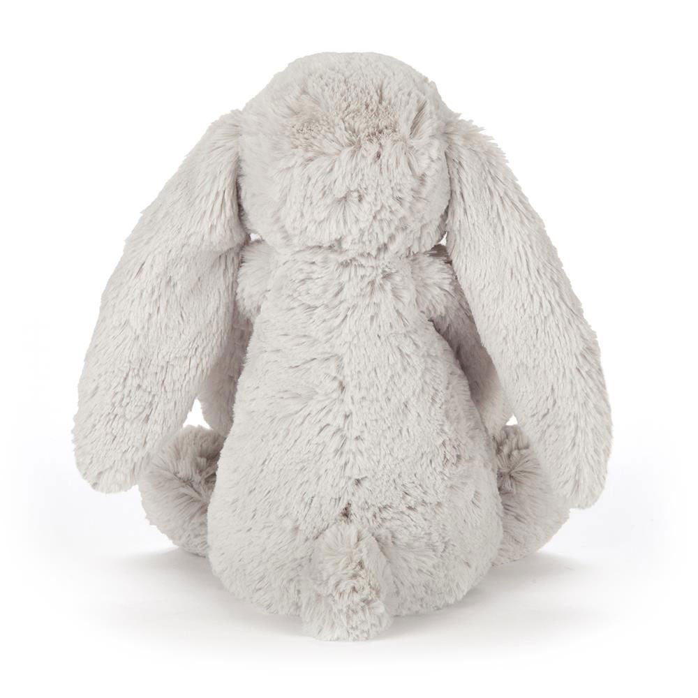 Blossom Silver Bunny - Soft Stuffed Rabbit | Wobblepaws
