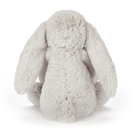 Blossom Silver Bunny - Soft Stuffed Rabbit | Wobblepaws