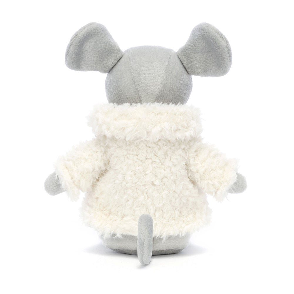 Comfy Coat Mouse - Soft Stuffed Animal | Wobblepaws