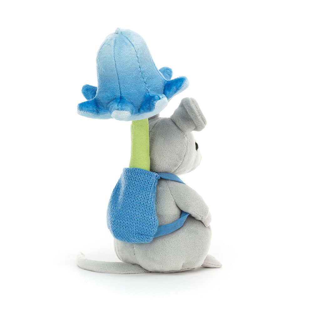 Flower Forager Mouse - Soft Stuffed Animal | Wobblepaws