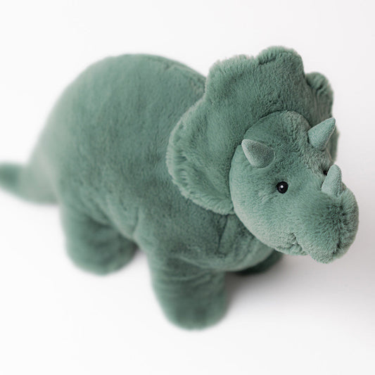 Fossilly Triceratops - Soft Stuffed Animal | Wobblepaws