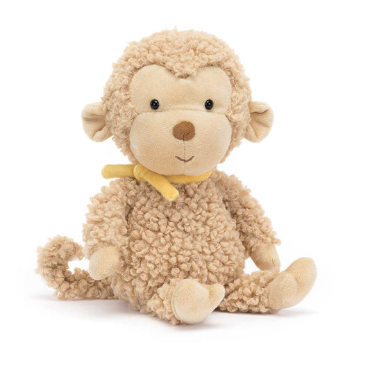 Fuzzkin Monkey - Soft Stuffed Animal | Wobblepaws