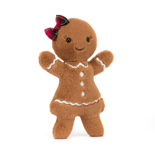 Jolly Gingerbread Ruby - Soft Festive Toy | Wobblepaws