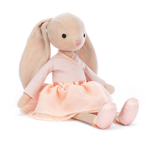 Lila Ballerina Bunny - Soft Stuffed Rabbit | Wobblepaws