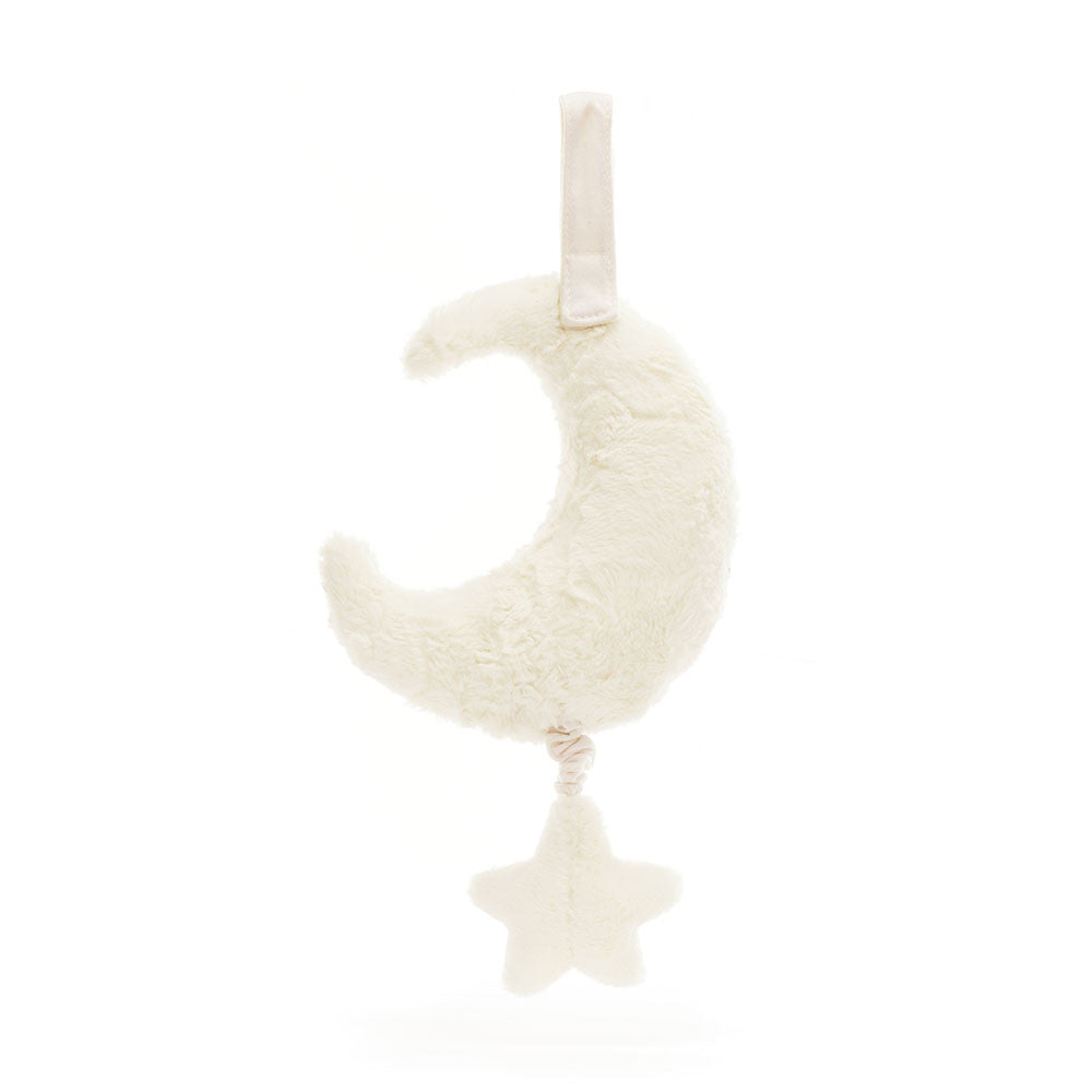 Amuseables Moon Musical Pull - Soft Novelty Toy | Wobblepaws