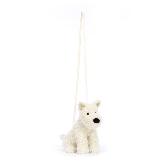 Munro Scottie Dog Bag - Soft Plush Novelty Bag | Wobblepaws