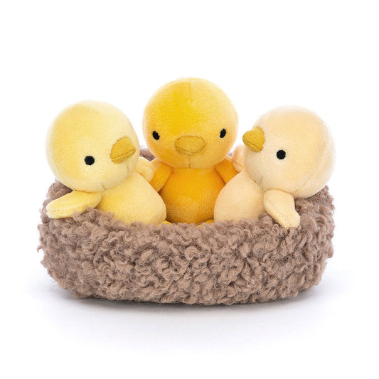 Nesting Chickies - Soft Stuffed Animal Trio | Wobblepaws