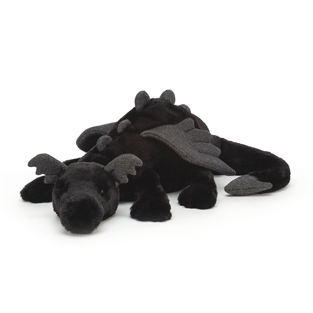 Onyx Dragon - Soft Stuffed Animal | Wobblepaws