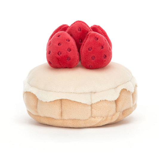 Pretty Patisserie Tarte Aux Fraises - Soft Novelty Toy | Wobblepaws