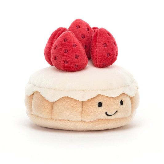 Pretty Patisserie Tarte Aux Fraises - Soft Novelty Toy | Wobblepaws