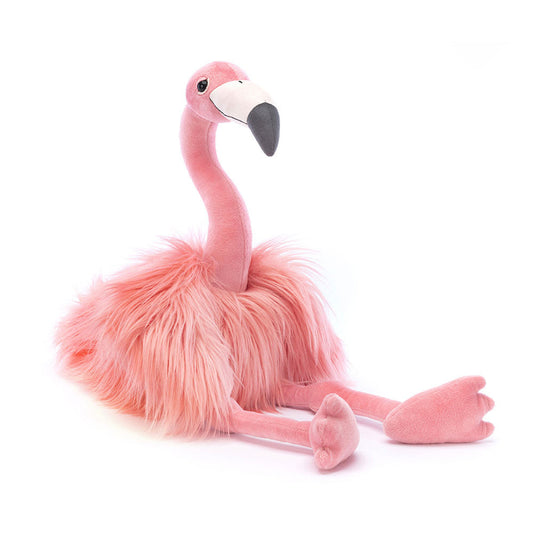 Rosario Flamingo - Soft Stuffed Animal | Wobblepaws