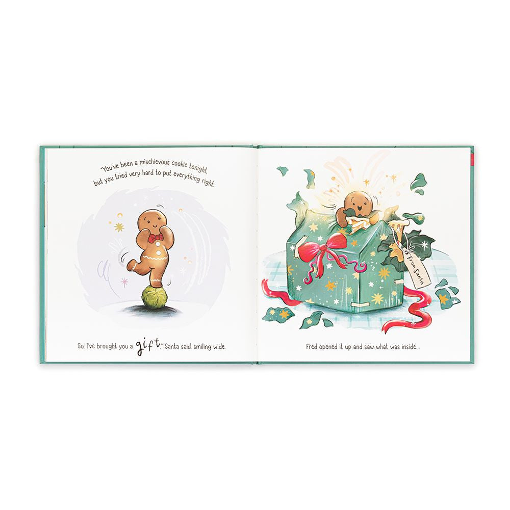Gingerbread Fred Storybook & Plush Gift Set | Wobblepaws