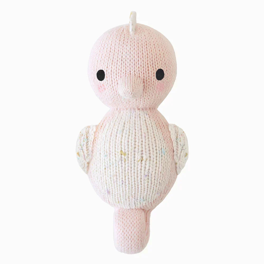 Cuddle + Kind Baby Seahorse Powder Pink