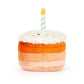 Amuseables Jellina Birthday Cake - Soft Novelty Toy | Wobblepaws