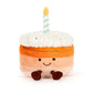 Amuseables Jellina Birthday Cake - Soft Novelty Toy | Wobblepaws