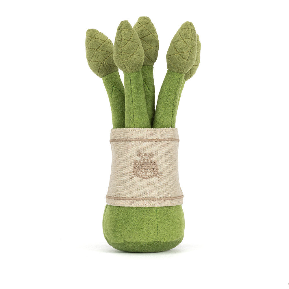 Amuseables Asparagus Plush - Soft Novelty Vegetable Toy