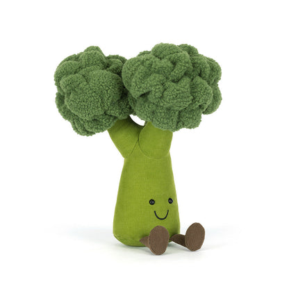 Amuseables Broccoli - Soft Novelty Vegetable Toy | Wobblepaws