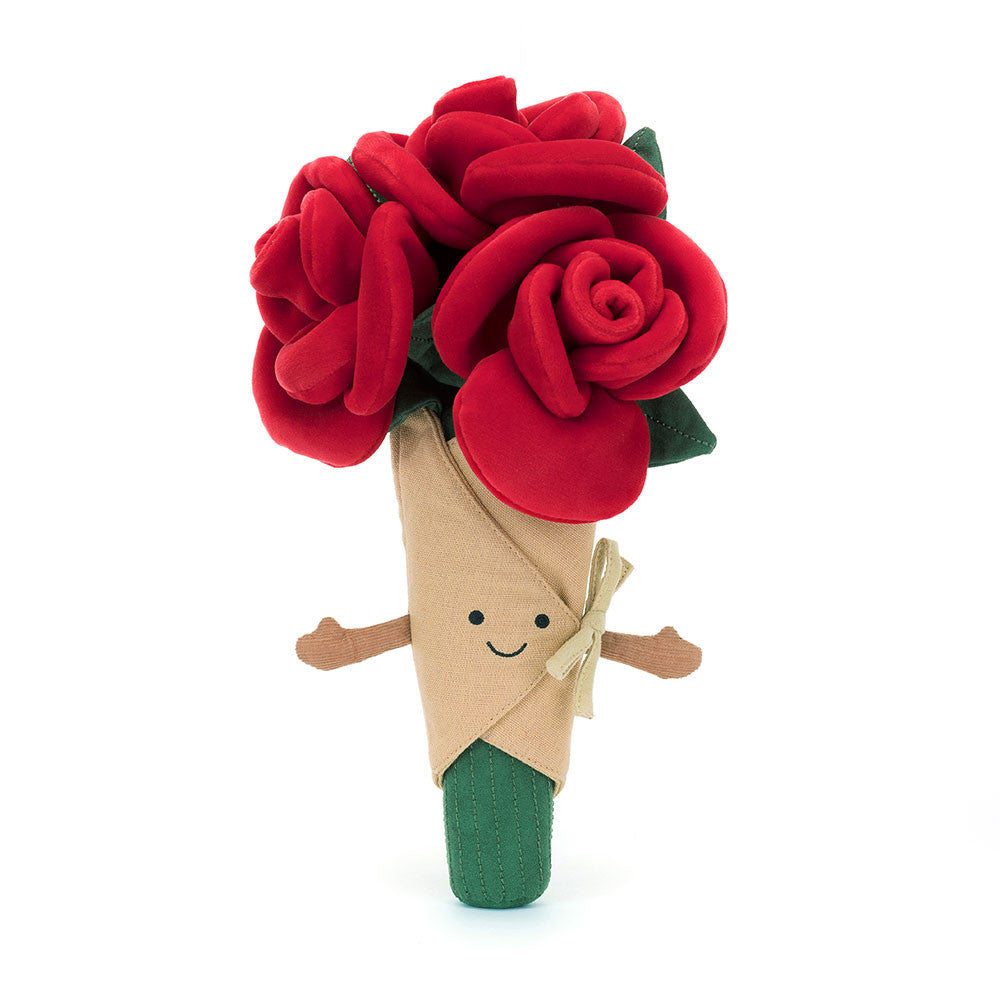 Amuseables Rose Bouquet - Soft Novelty Toy | Wobblepaws
