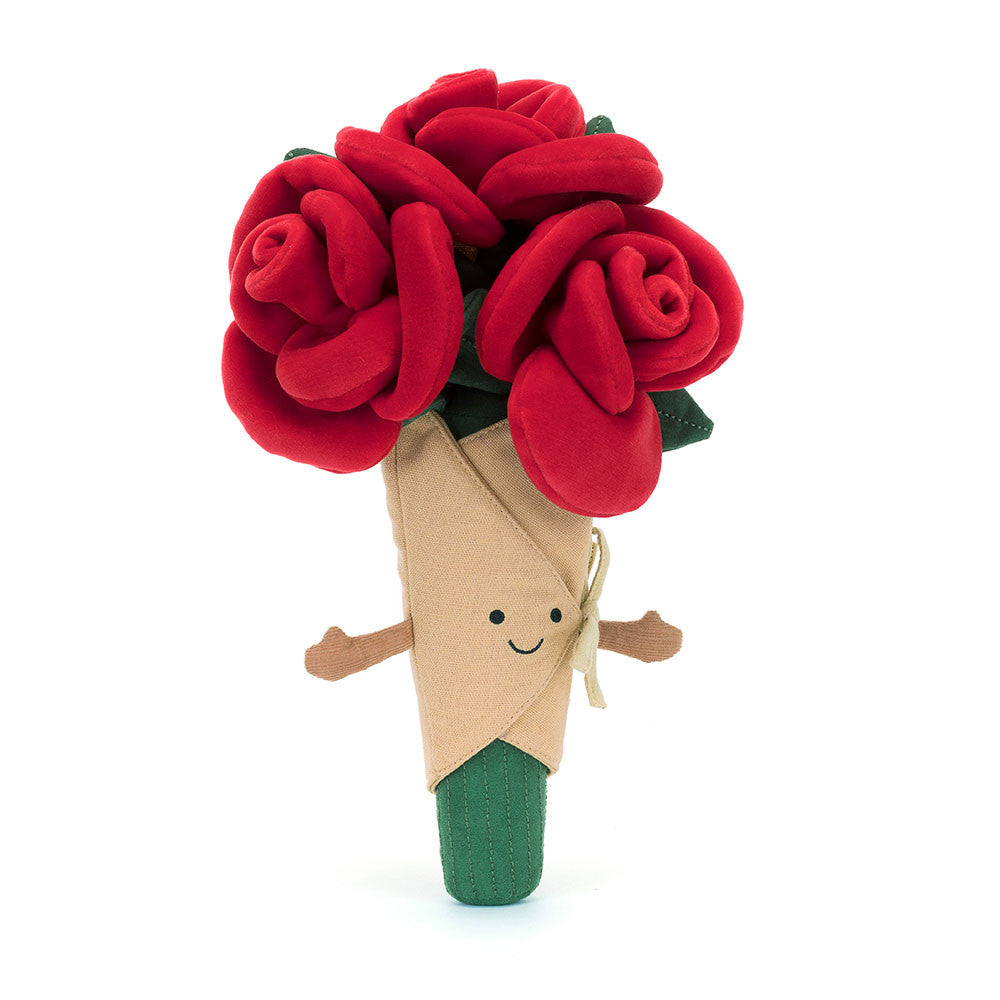 Amuseables Rose Bouquet - Soft Novelty Toy | Wobblepaws