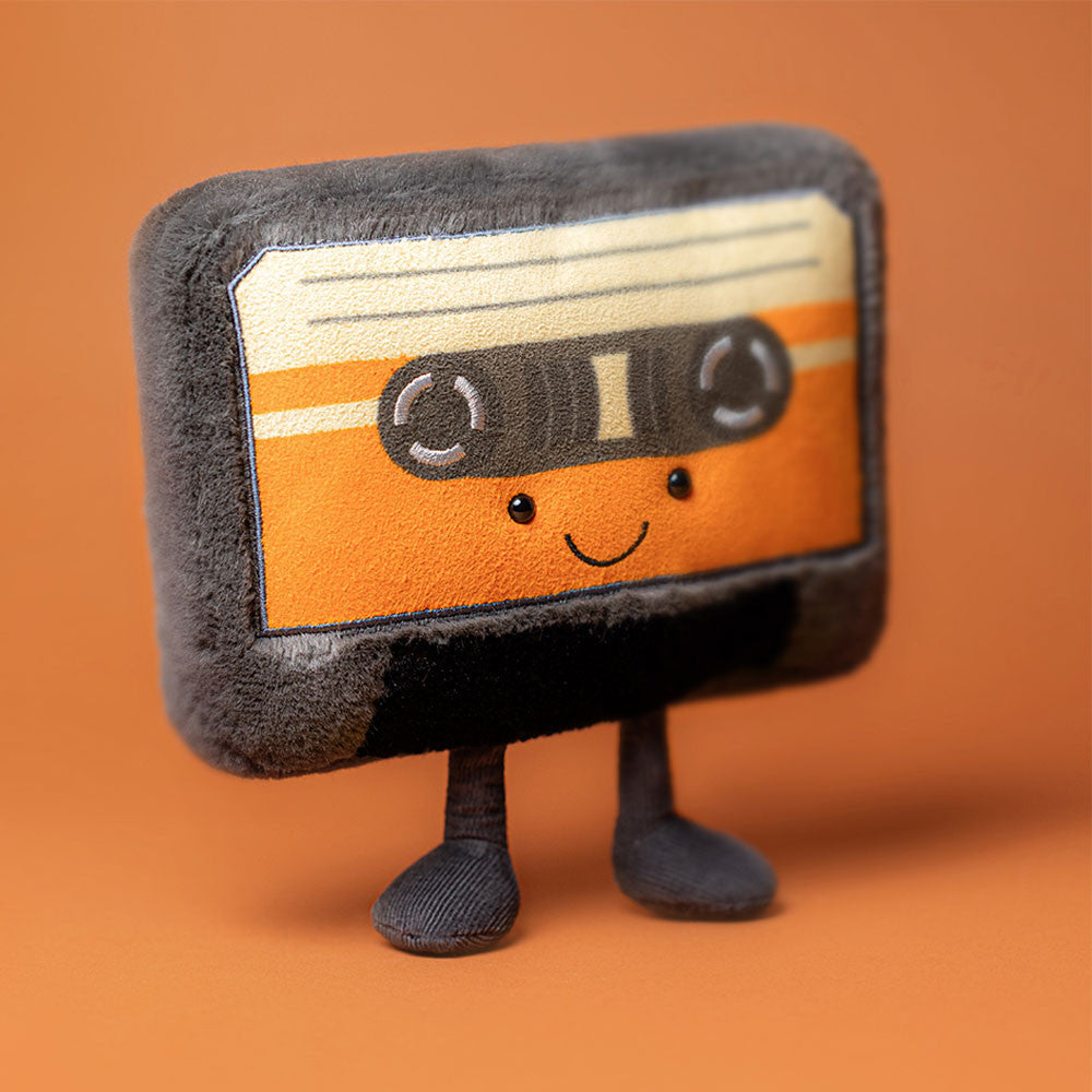 Amuseables Cassette Tape - Soft Novelty Toy | Wobblepaws