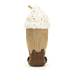Amuseables Marin Chocolate Milkshake - Soft Novelty Toy | Wobblepaws