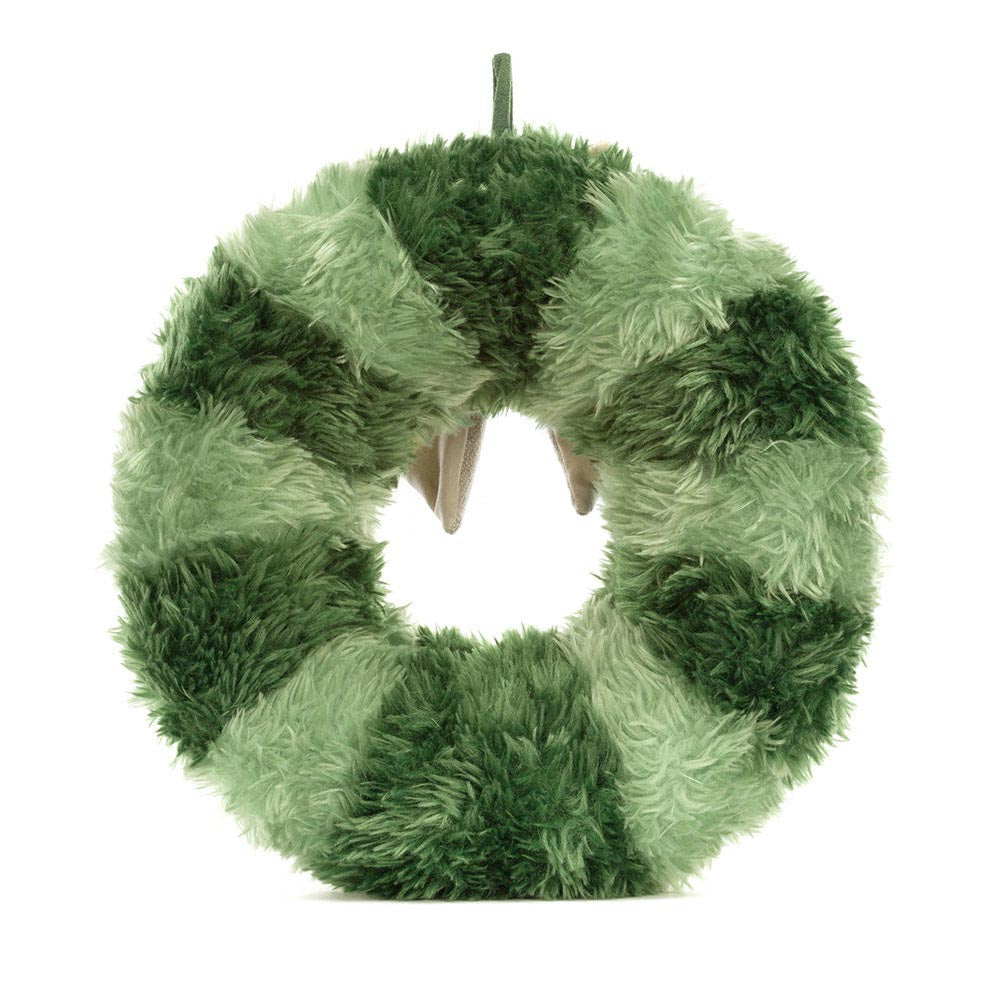 Amuseables Nordic Spruce Wreath - Soft Festive Toy | Wobblepaws